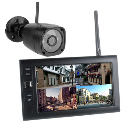Wireless Home Security Alarm System with LCD Display