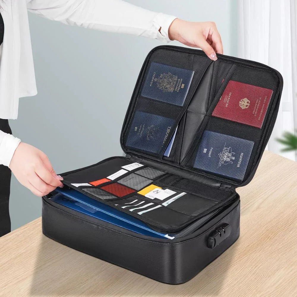 Waterproof Fireproof Document Storage Bag