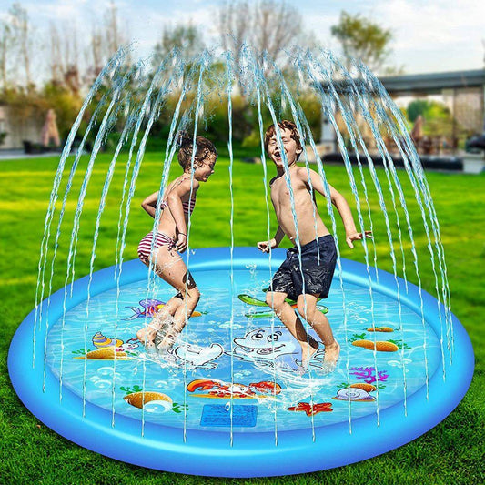 Sprinkler Splash Pad for Kids Outdoor Play
