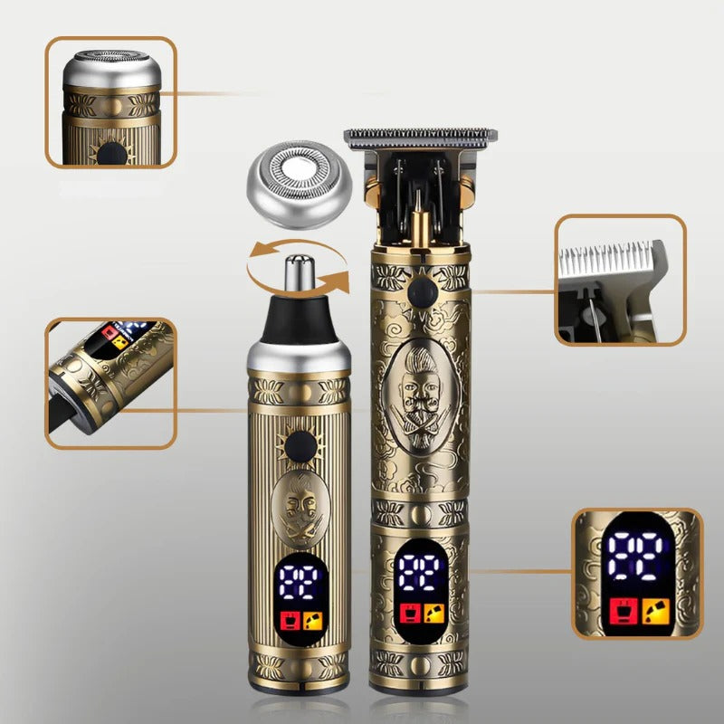 4-in-1 Precision Grooming Trimmer Kit