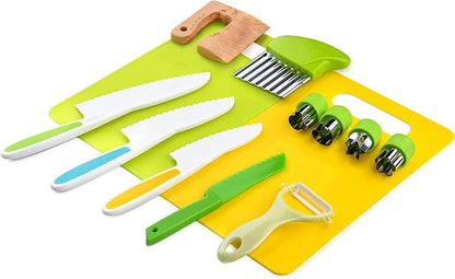 Kids Cooking Tool Set for Baking & Food Preparation