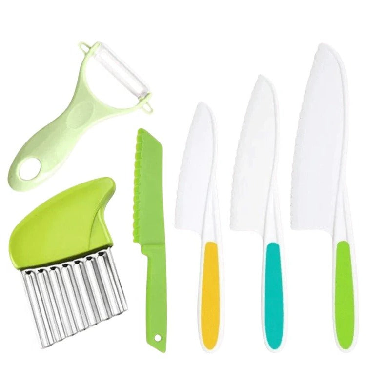 Kids Cooking Tool Set for Baking & Food Preparation