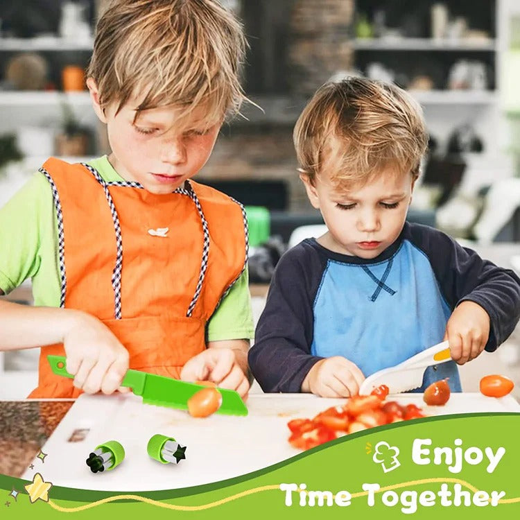 Kids Cooking Tool Set for Baking & Food Preparation