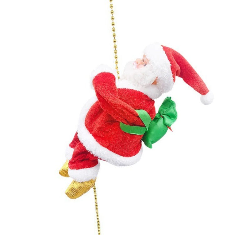 Climbing Santa Christmas Decoration