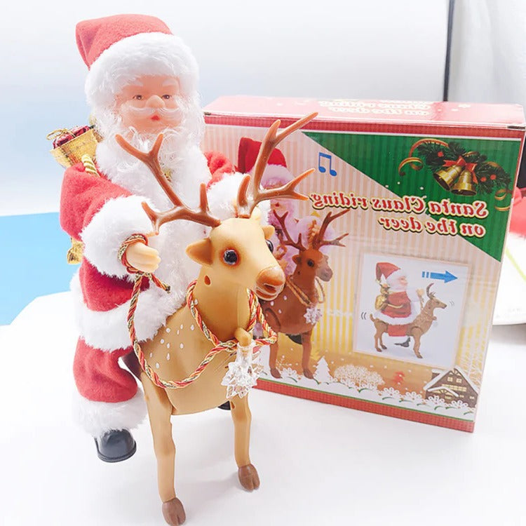Climbing Santa Christmas Decoration