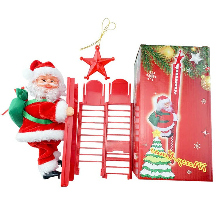 Climbing Santa Christmas Decoration