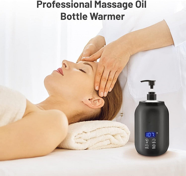 Electric Massage Oil Warmer for Spa Therapy