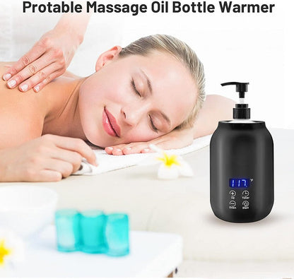 Electric Massage Oil Warmer for Spa Therapy