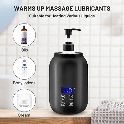 Electric Massage Oil Warmer for Spa Therapy