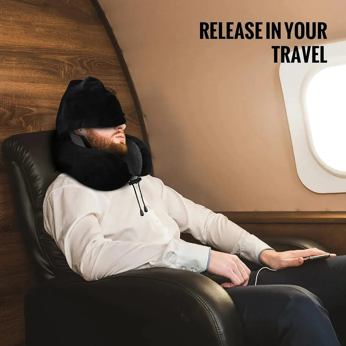 Memory Foam Travel Pillow