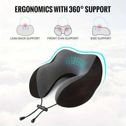 Memory Foam Travel Pillow