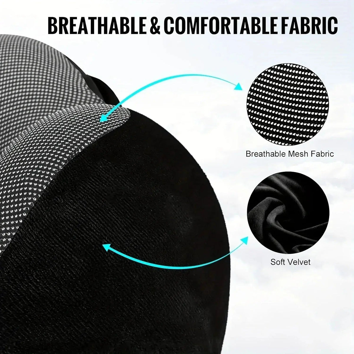 Memory Foam Travel Pillow