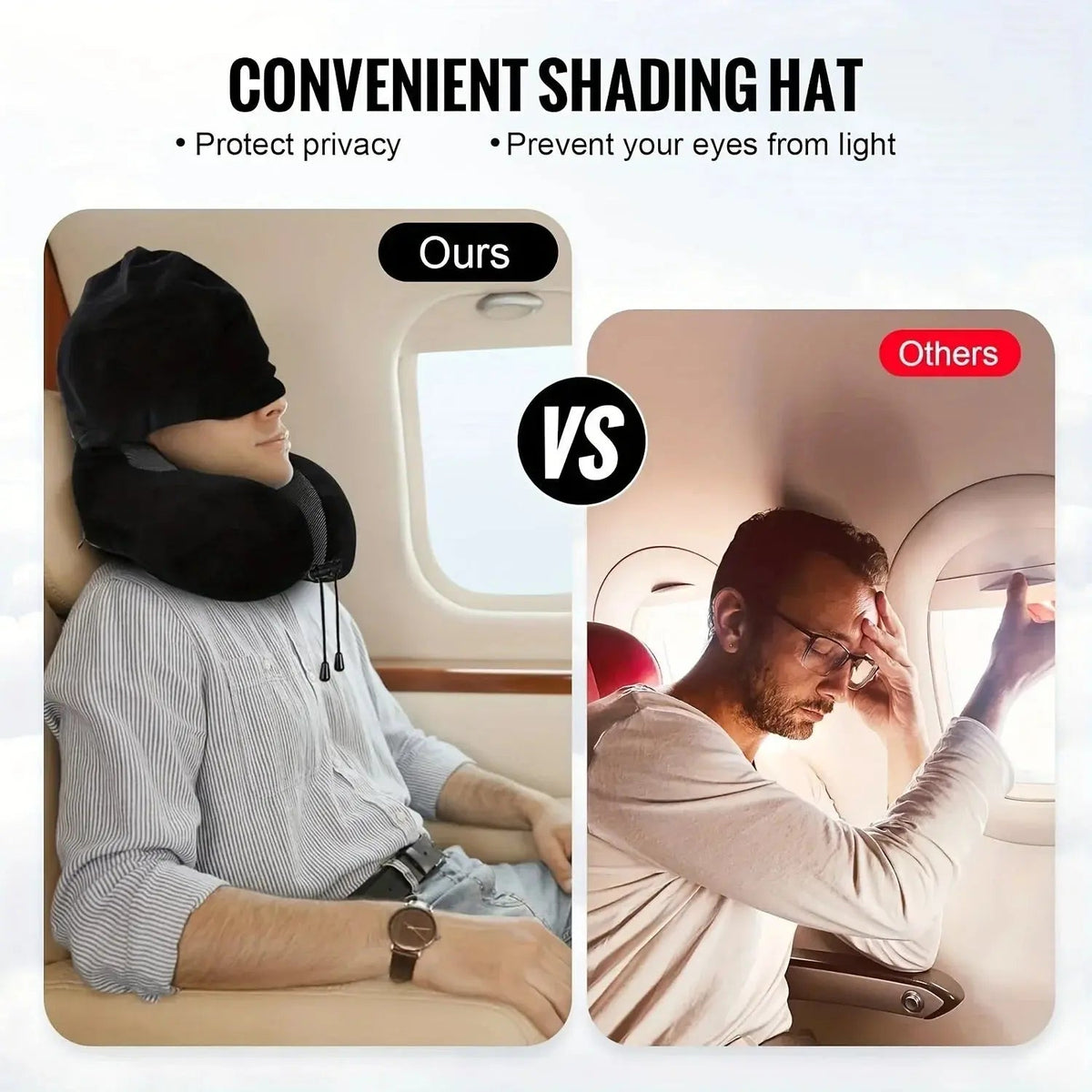 Memory Foam Travel Pillow
