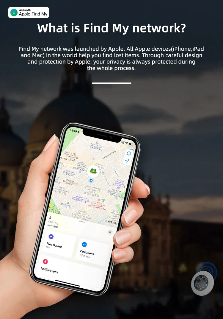 Smart Bluetooth Tracker Tag – Find Keys, Wallet & Pets