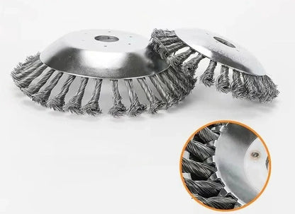 Heavy Duty Wire Weeding Wheel Attachment