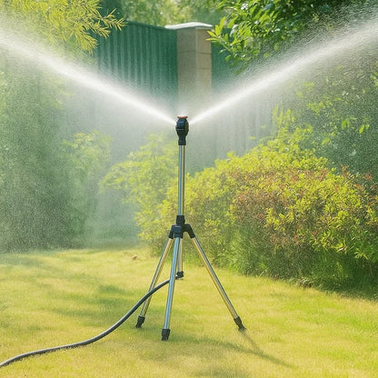 High Pressure Rotating Tripod Lawn Sprinkler