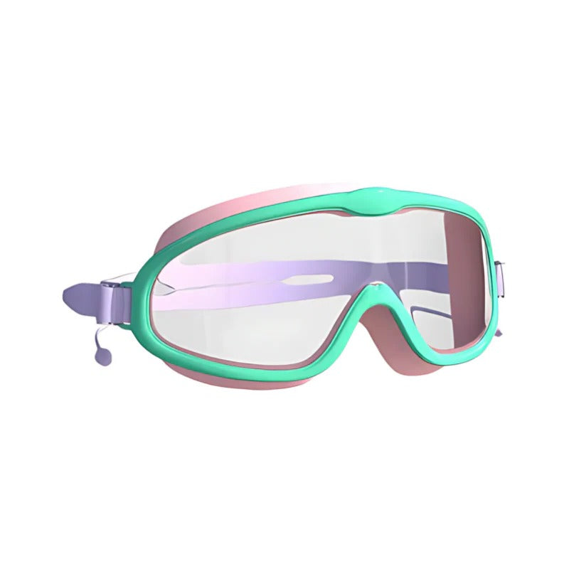 Kids Anti-Fog Swim Goggles with Wide View Lens