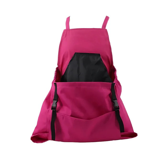 Durable Harvesting Apron with Drop Pocket