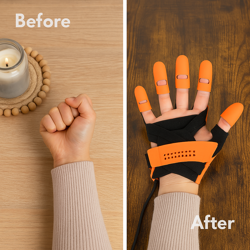 Automatic Hand Training Gloves