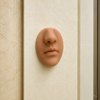 Nose-Shaped Wall-Mounted Soap Dispenser