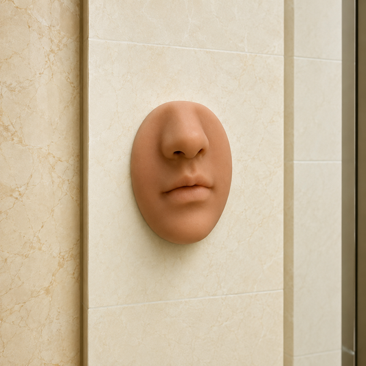 Nose-Shaped Wall-Mounted Soap Dispenser