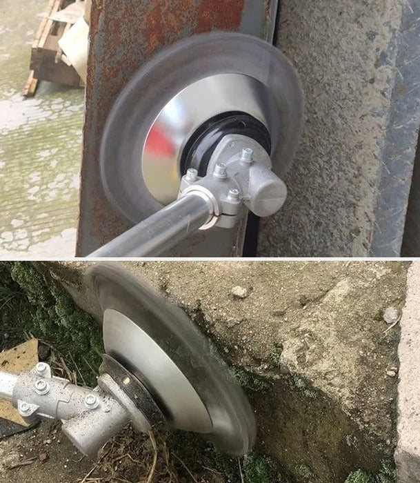 Heavy Duty Wire Weeding Wheel Attachment