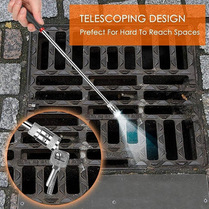 Magnetic Telescopic Pickup Tool for Hard-to-Reach Objects