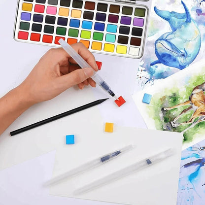 Watercolor Paint Set for Artists & Beginners