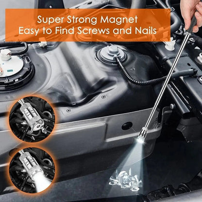 Magnetic Telescopic Pickup Tool for Hard-to-Reach Objects