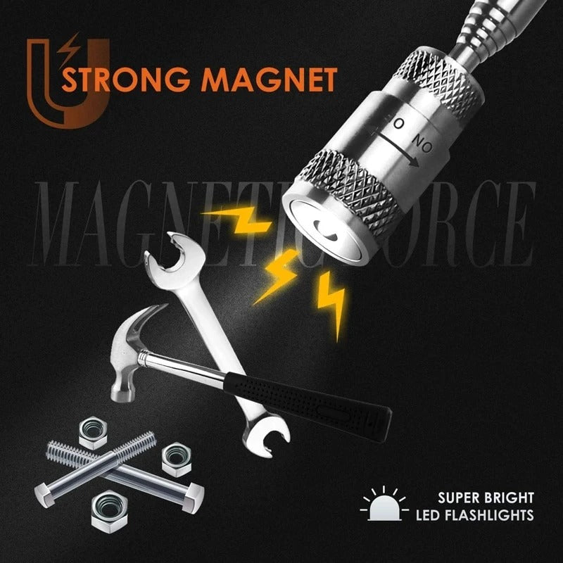 Magnetic Telescopic Pickup Tool for Hard-to-Reach Objects