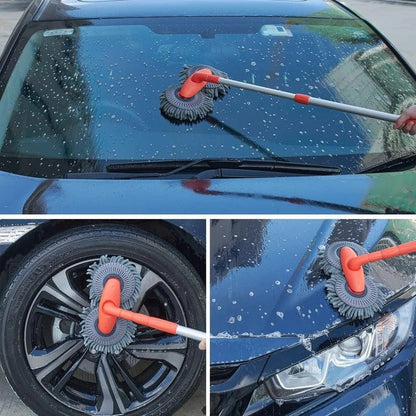 Rotating Car Wash Brush Cleaning Tool