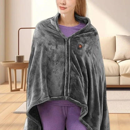 USB Heated Electric Blanket for Home & Travel