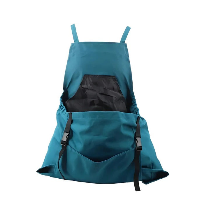 Durable Harvesting Apron with Drop Pocket