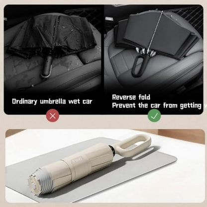 20-Rib Auto Umbrella – Extra Large Windproof for Men