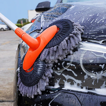 Rotating Car Wash Brush Cleaning Tool