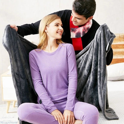 USB Heated Electric Blanket for Home & Travel