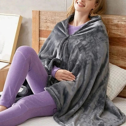 USB Heated Electric Blanket for Home & Travel