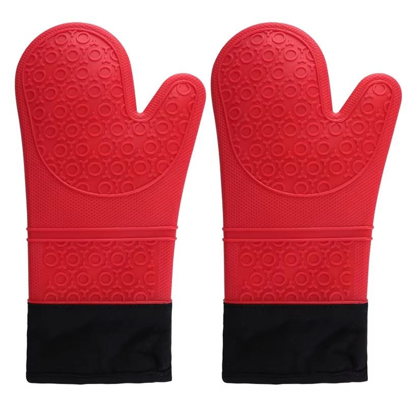Heat Resistant Silicone Oven Gloves