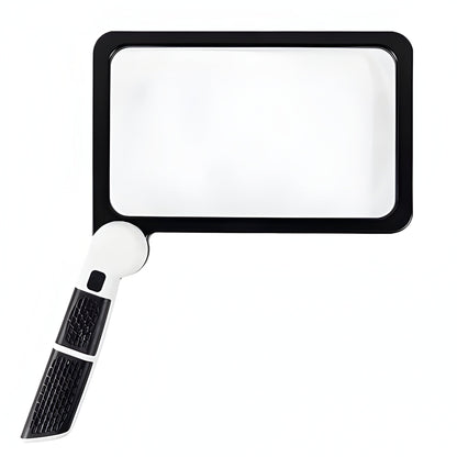Foldable LED Magnifying Glass for Reading