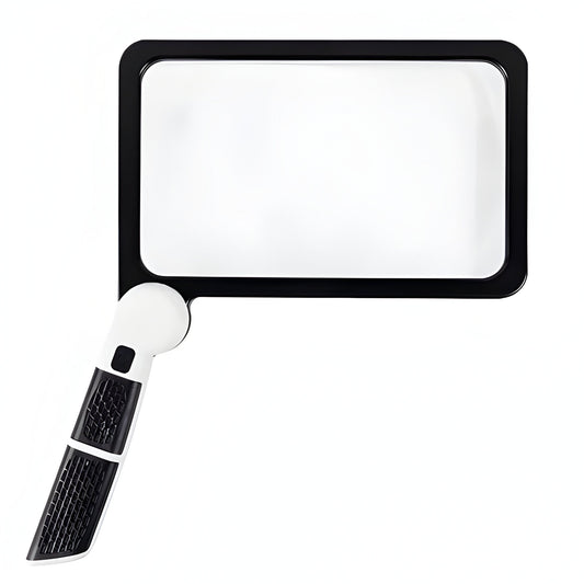 Foldable LED Magnifying Glass for Reading
