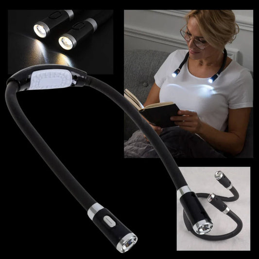 LED Neck Reading Light Hands-Free Lamp
