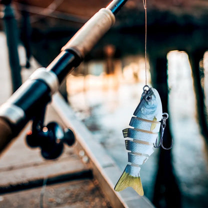 Realistic Fishing Lure for Freshwater & Saltwater