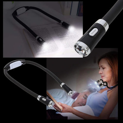LED Neck Reading Light Hands-Free Lamp