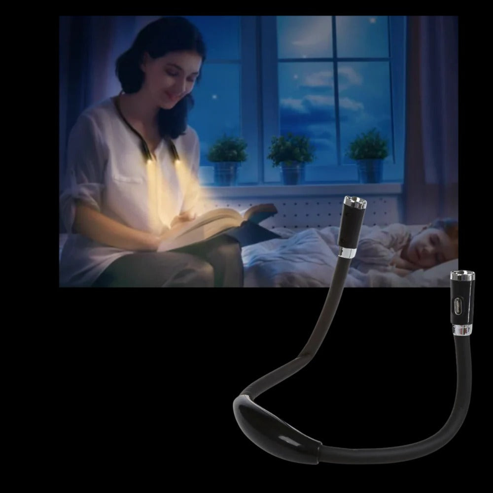 LED Neck Reading Light Hands-Free Lamp