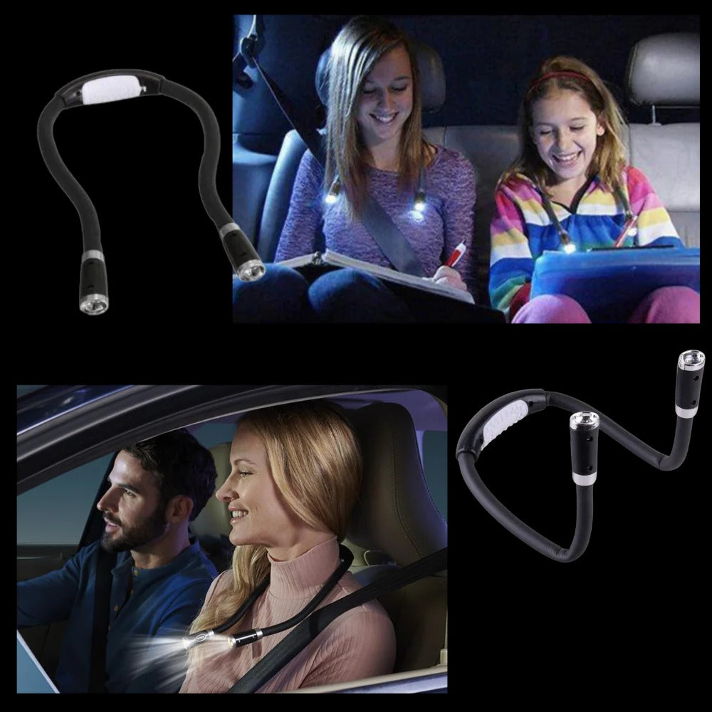LED Neck Reading Light Hands-Free Lamp