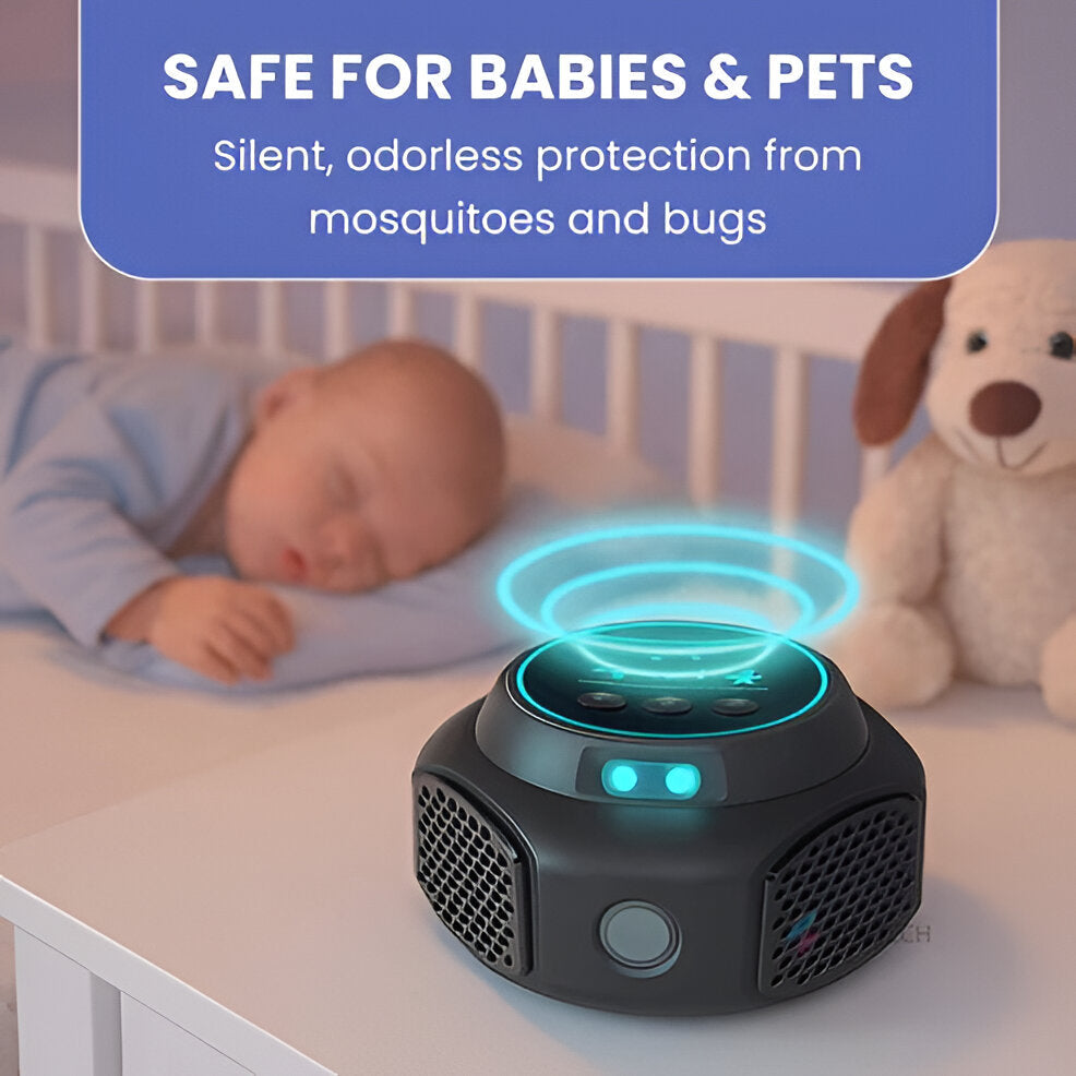 Ultrasonic Spider Repeller for Indoor Use