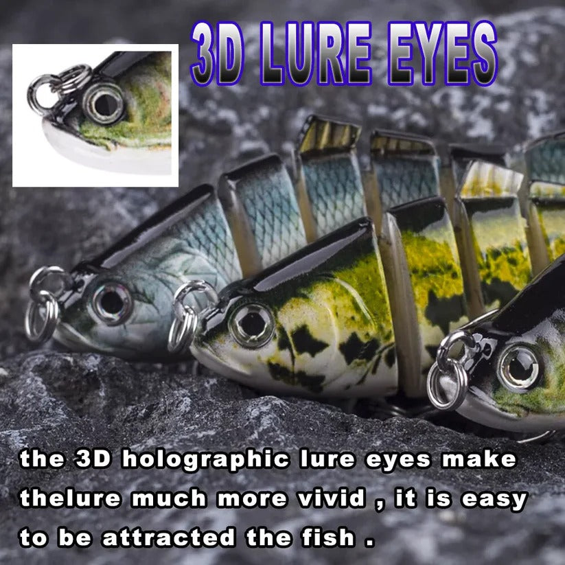 Realistic Fishing Lure for Freshwater & Saltwater