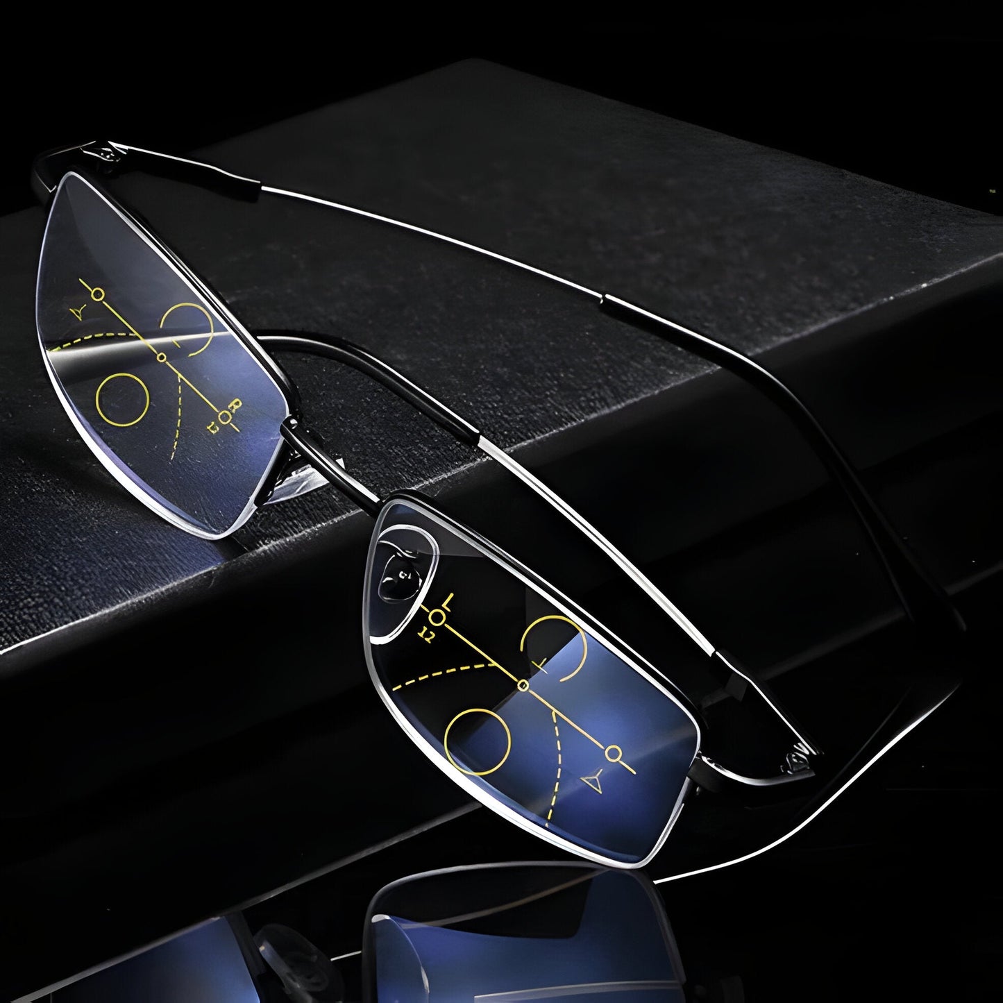 Progressive Multifocal Reading Glasses
