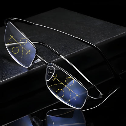 Progressive Multifocal Reading Glasses