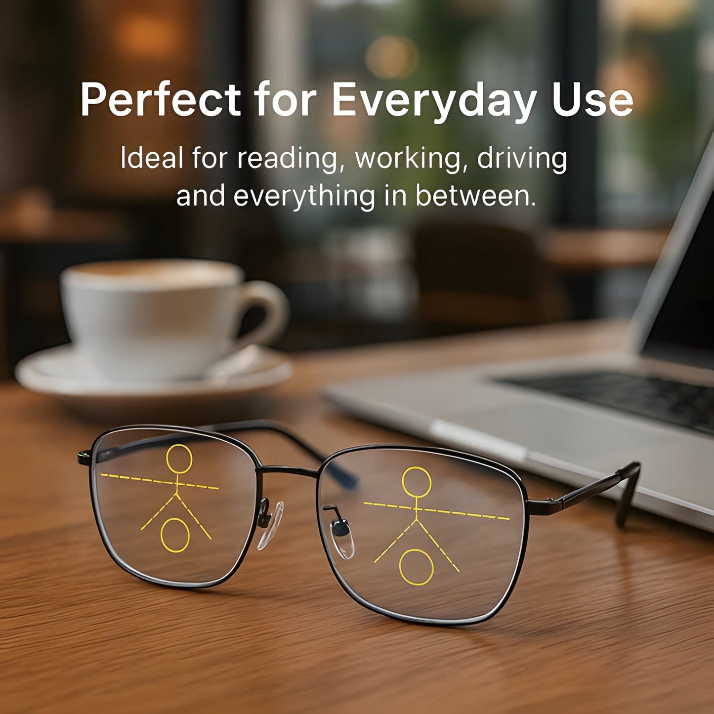 Progressive Multifocal Reading Glasses